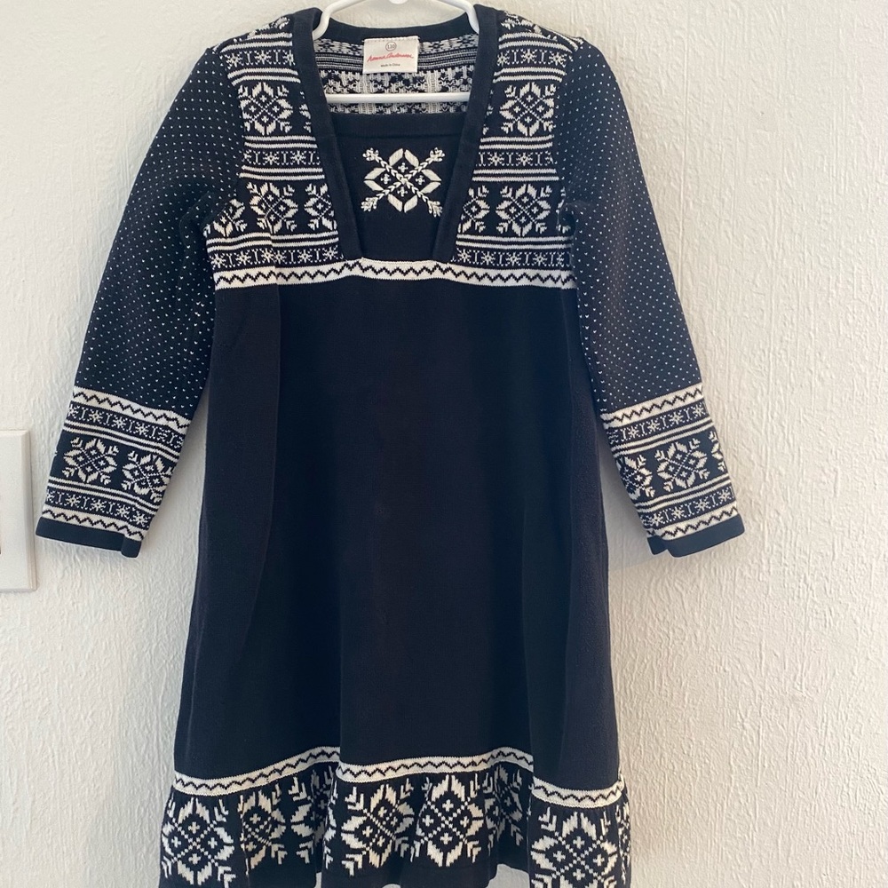 Hanna Anderson Nordic sweater dress size 110cm US 5